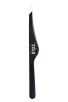 ZOLA Pęseta skośna do brwi Black