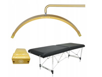 ZESTAW: Lampa kosmetyczna do rzęs + łóżko z miejscem na nogi