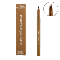 ZOLA x Makarevich Eyebrow Liner Jasny brąz Quad brush
