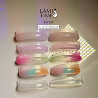 Lami Time Twist silikonowe formy do laminacji (zestaw) 5 rozmiarów