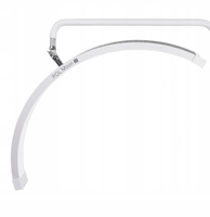 Lampa kosmetyczna do przedłużania rzęs POL Moon III z cyrkoniami biała