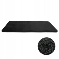 Poszewka Pokrowiec Ochronny Materac Kosmetyczny Płaski 80 cm CZARNY