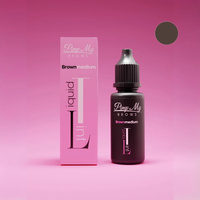 Pimp my Brows Płynna Farbka do brwi LIQUID TINT 15ml  04 Medium Brown