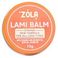 ZOLA LAMI BALM POMARAŃCZOWY klej bez kleju do laminowania rzęs 15g