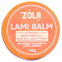 ZOLA LAMI BALM POMARAŃCZOWY klej bez kleju do laminowania rzęs 30g