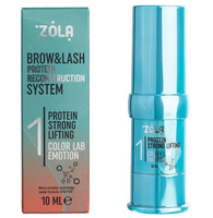 ZOLA Color Lab EMOTION Preparat do laminacji brwi i rzęs Krok 1 Protein Strong 10 ml