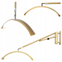 Lampa Kosmetyczna Zabiegów Makijażu Przedłużania Rzęs LED Łuk Regulowana